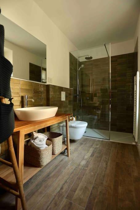 Il Noce Lake View Apartment Lezzeno Exterior foto