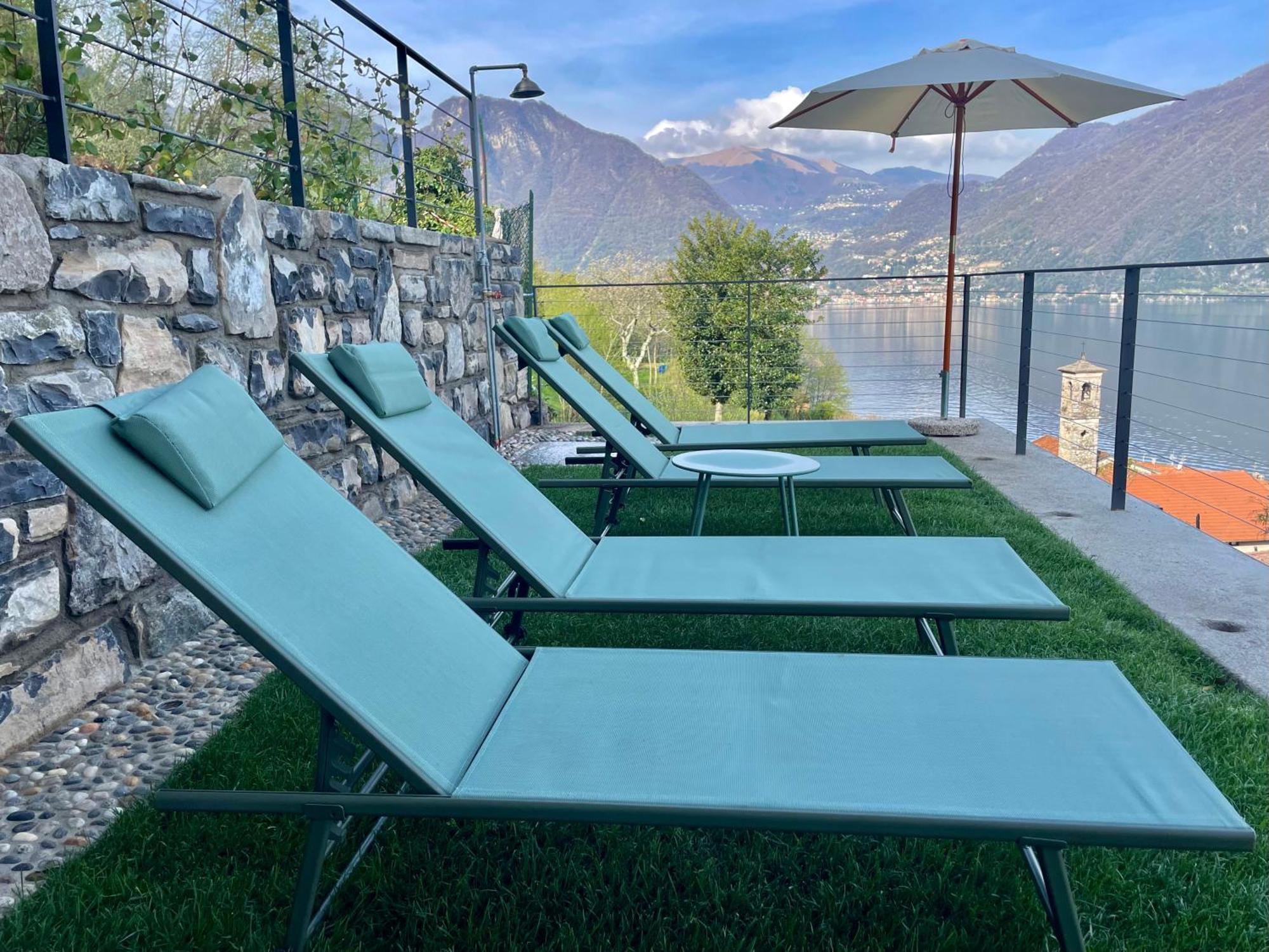 Il Noce Lake View Apartment Lezzeno Exterior foto
